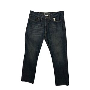 Route 66 Mens Blue Jeans Straight 36 x 32 100% Cotton